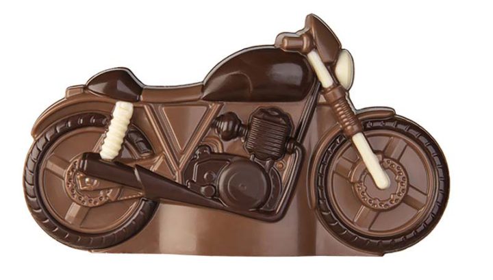 Chocolate World Hollow Figure Moulds - HB8103 - Motorcycle 165mm - 165x32x93mm