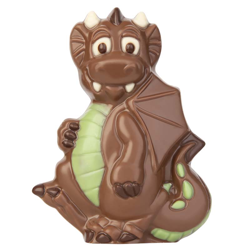 Chocolate World Hollow Figure Moulds - HB8110 - Dragon Boy Till 90mm - 90x70x37mm