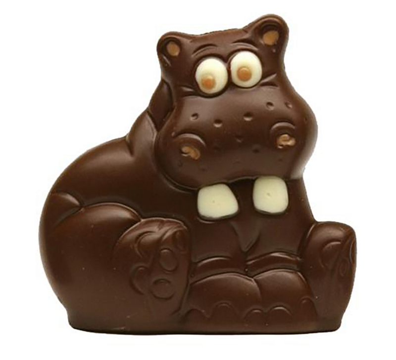 Chocolate World Hollow Figure Moulds - HB8143 - Hippopotamus 82mm - 82xN/AxN/Amm