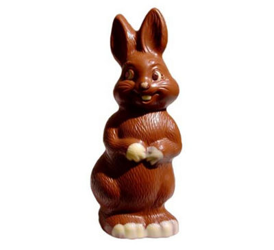 Chocolate World Hollow Figure Moulds - HB8147 - Standing Hare 190mm - 190x84x68mm