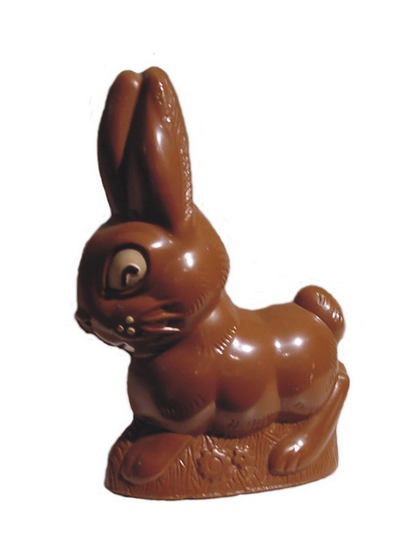 Chocolate World Hollow Figure Moulds - HB8156 - Running Rabbit 95mm - 95xN/AxN/Amm