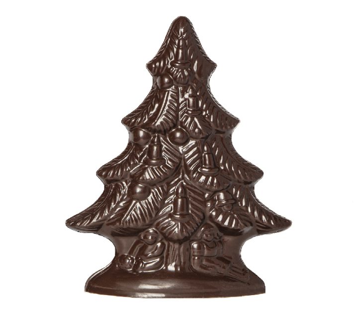 Chocolate World Hollow Figure Moulds - HC22100 - Christmas Tree With Dolls 180mm - 180xN/AxN/Amm