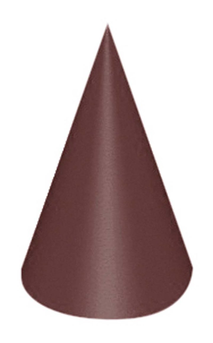 Chocolate World Hollow Figure Moulds - HM005 - Magnetic Cone 120mm - 68xN/Ax120mm