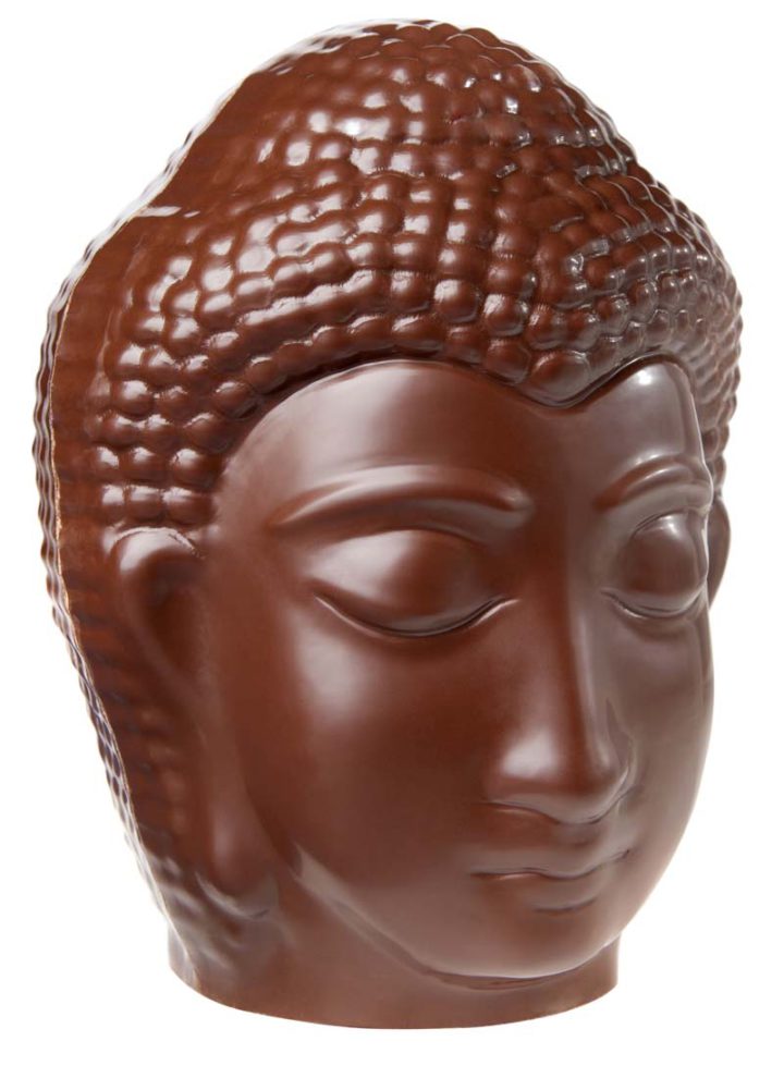 Chocolate World Hollow Figure Moulds - HM008 - Magnetic Budha 150mm - 113x113x150mm