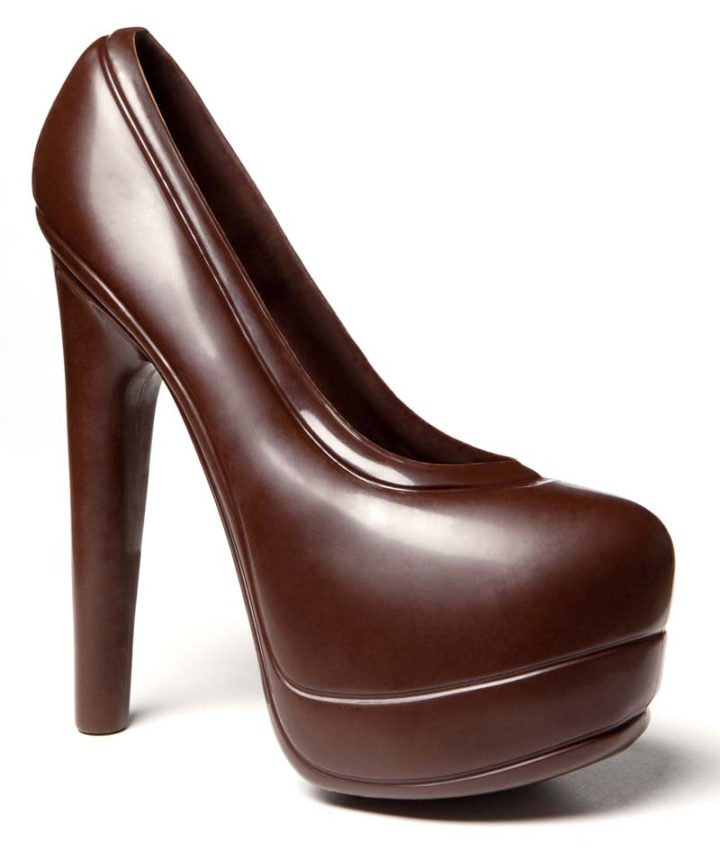 Chocolate World Hollow Figure Moulds - HM012 - Magnetic Ladies Shoe 170mm - 161x75x170mm