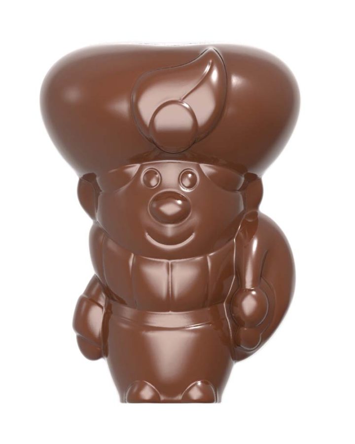 Chocolate World Hollow Figure Moulds - HM021 - Magnetic Pete 120mm - 87x70x120mm