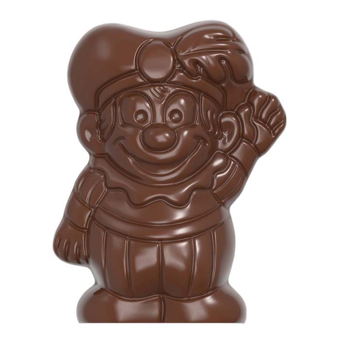Chocolate World Hollow Figure Moulds - HM026 - Magnetic Pete Waves 130mm - 100x60x130mm