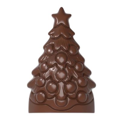 Chocolate World Hollow Figure Moulds - HM036 - Magnetic Christmas Tree 200mm - 110x130x200mm