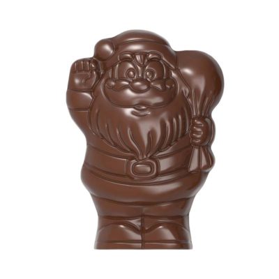 Chocolate World Hollow Figure Moulds - HM038 - Magnetic Santa Claus 200mm - 84x145x200mm