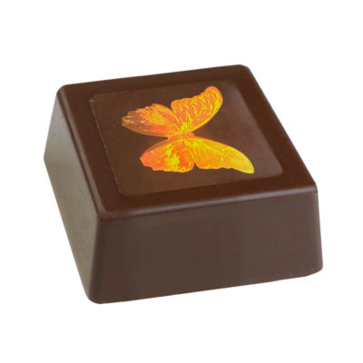 Hans Brunner Frame-Moulds - Holographic chocolate pralines - HO-0005 - Dimensions: Length: 25 mm