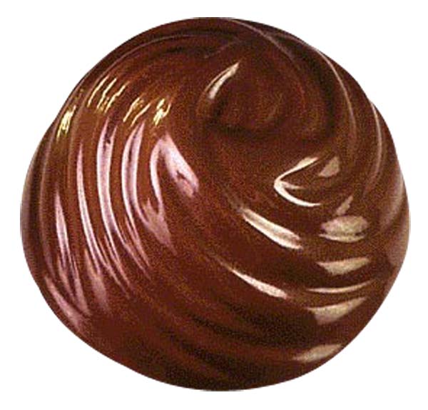 Hans Brunner One-Shot - Round praline - OS-0077-NT - Dimensions: Length: 29 mm