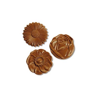 Hans Brunner One-Shot - Different flowers - OS-0083.306-S-SZ - Dimensions: Length: 31 mm