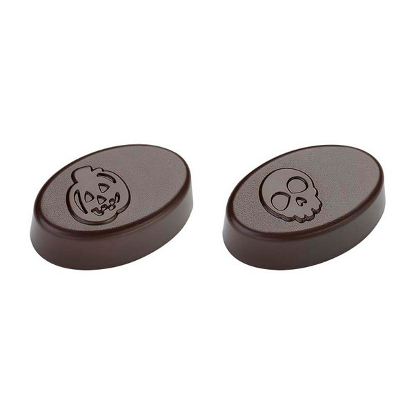 Hans Brunner One-Shot - Halloween 'pumkin+skull' assortment - OS-0096-NT - Dimensions: Length: 40 mm