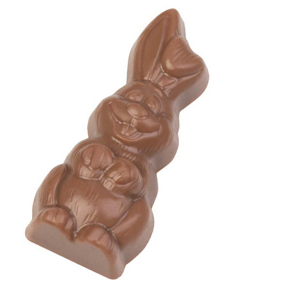 Hans Brunner One-Shot - Praline "Laughing rabbit" - OS-0166-SZ - Dimensions: Length: 38 mm