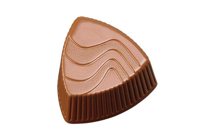 Hans Brunner One-Shot - Triangle praline - OS-0175-SZ - Dimensions: Length: 28 mm
