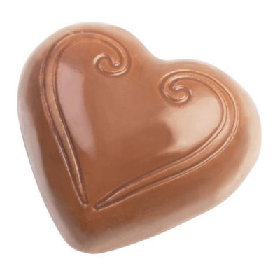 Hans Brunner One-Shot - Decor-heart - OS-0289.102-SZ - Dimensions: Length: 30 mm