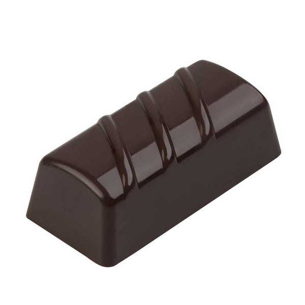 Hans Brunner One-Shot - Rectangular praline - OS-0363.116-S-NT - Dimensions: Length: 36.6 mm