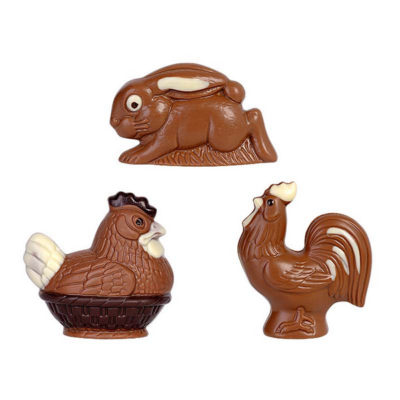 Hans Brunner Spinning-Moulds - Easter assortment - SE-0022.115-L - Dimensions: Length: 65 mm