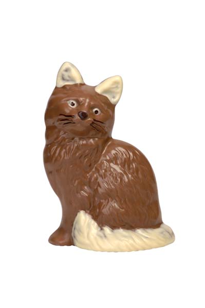 Hans Brunner Spinning-Moulds - Sitting cat - SE-0093.101-L - Dimensions: Length: 217.5 mm
