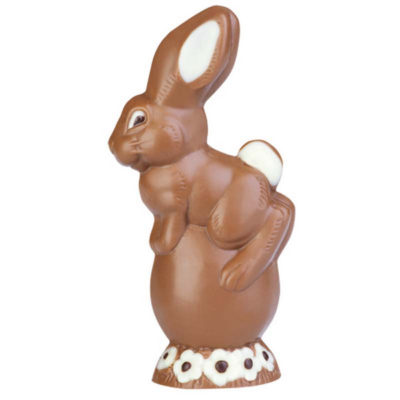 Hans Brunner Spinning-Moulds - Rabbit on egg - SE-0214-L - Dimensions: Length: 138 mm