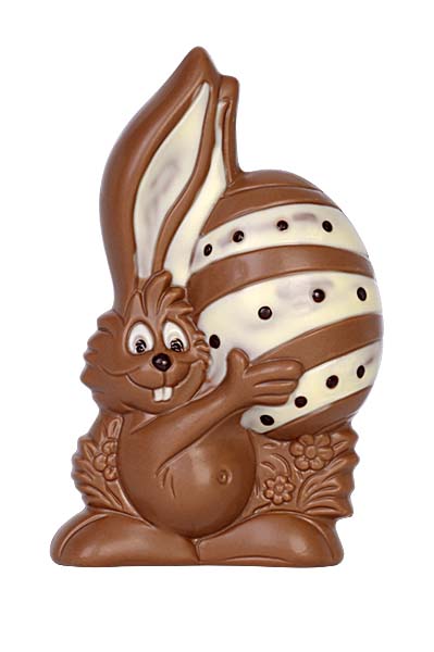 Hans Brunner Spinning-Moulds - Bunny with egg - SE-0350-L - Dimensions: Length: 220 mm