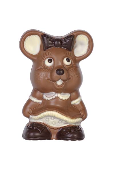 Hans Brunner Spinning-Moulds - Mouse girl - SE-0390-L - Dimensions: Length: 115 mm