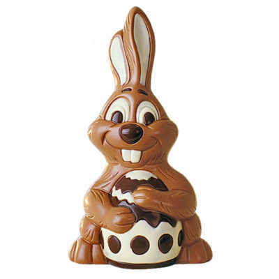 Hans Brunner Spinning-Moulds - Bunny with egg - SE-0406-L - Dimensions: Length: 238 mm