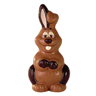 Hans Brunner Spinning-Moulds - Laughing rabbit "Sleepy" - SE-0407-L - Dimensions: Length: 115 mm