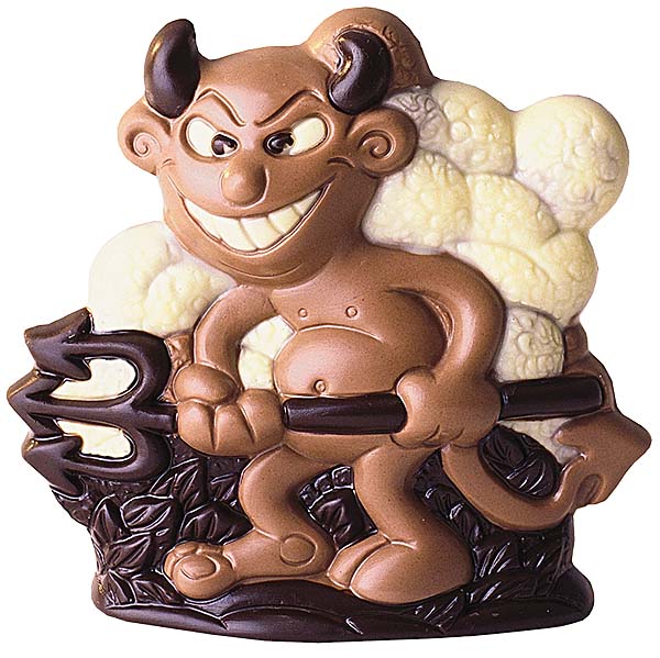 Hans Brunner Spinning-Moulds - Devil - SE-0449-L - Dimensions: Length: 128 mm