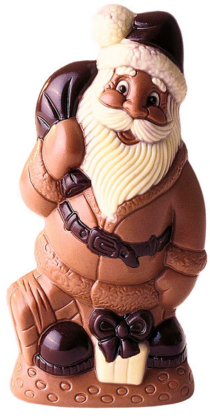 Hans Brunner Spinning-Moulds - Santa claus with present and bag - SE-0474-L - Dimensions: Length: 146 mm