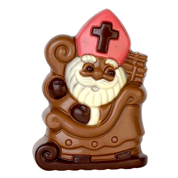 Hans Brunner Spinning-Moulds - Bishop with sleigh - SE-0589-L - Dimensions: Length: 97 mm