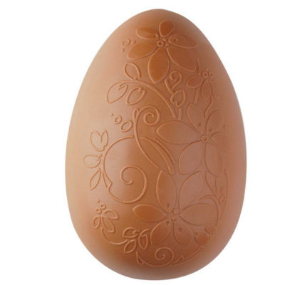 Hans Brunner Spinning-Moulds - Egg with Hippie Design - SE-0599-L - Dimensions: Length: 160 mm