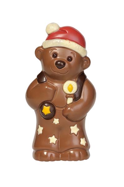 Hans Brunner Spinning-Moulds - Christmas bear with candle - SE-0602-L - Dimensions: Length: 166.5 mm