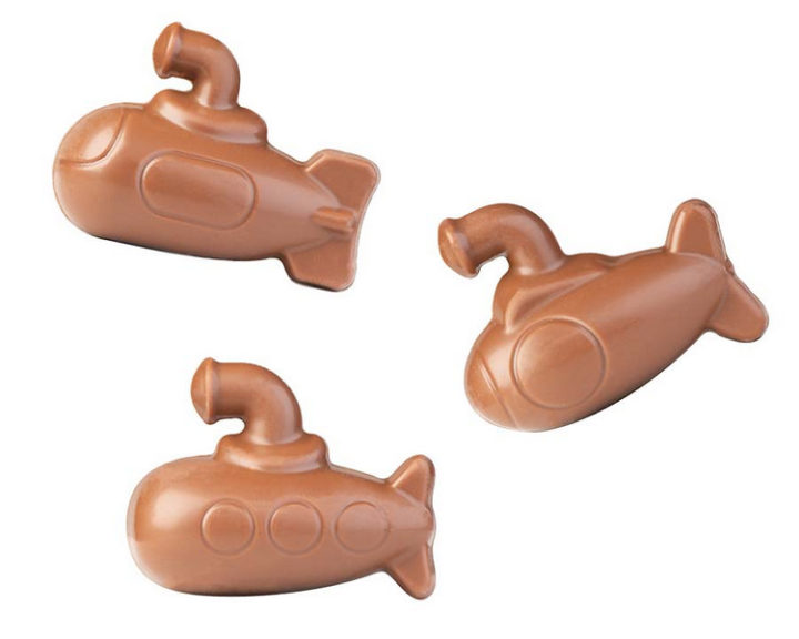 Hans Brunner Spinning-Moulds - Spinning mould for "Submarines" - SE-0676-L - Dimensions: Length: 55 mm
