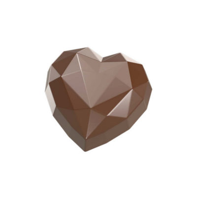 Hans Brunner Spinning-Moulds - "Brilliant Heart" - SE-0703-L - Dimensions: Length: 65 mm