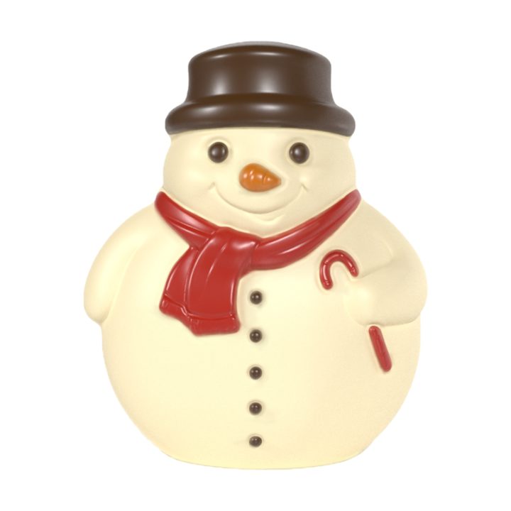 Hans Brunner Spinning-Moulds - Spherical Snowman "Frosty" - SE-0730-L - Dimensions: Length: 105 mm