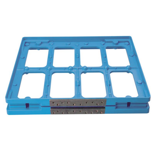 Hans Brunner Spinning-Moulds - Blueflex® frame 2x4 - UR-0108-2X4 - Dimensions: Length: 425 mm
