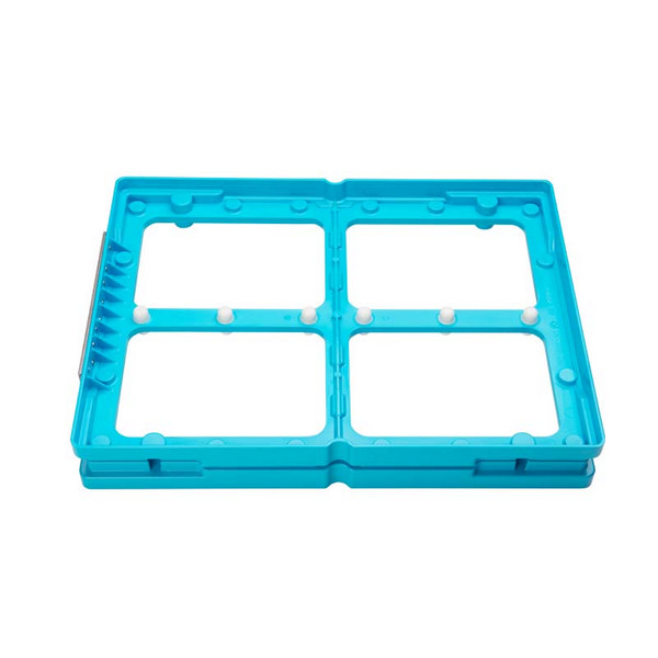 Hans Brunner Spinning-Moulds - Blueflex® frame 2x2 - UR-0110-2X2 - Dimensions: Length: 425 mm
