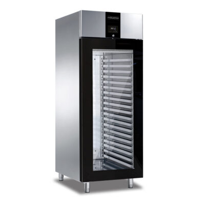 Chocolate fridge | single glass door and cabinet depth of 700mm. A capacity of 573 Litres. 40-60% Programmable Humidity, ECO friendly - AR CHOC G 71 ECO