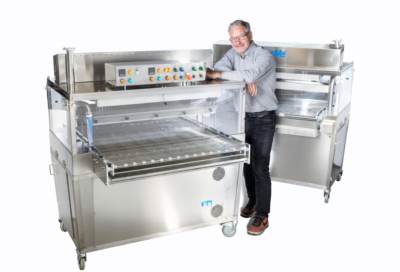 Chocolate Enrober - Without Tempering - 600mm wide enrobing belt - No Take-Off Table - ChocoMa 2MP Series - CMA 2MP 60_010
