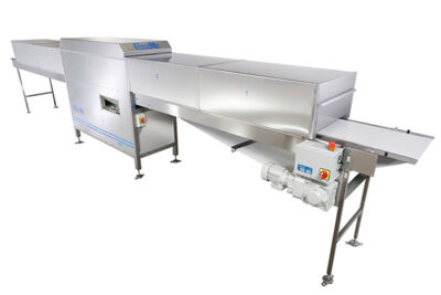 Cooling tunnel for chocolate & bakery products - 320mm wide - 8.6m in length - ChocoMa DS Series - CMA DS 32_020