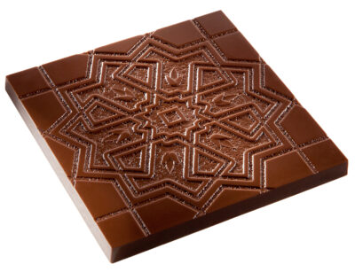 Chocolate World Frame Moulds - CW1747 - Tablet Sherazade - 91gm - 99.5x99.5x7mm