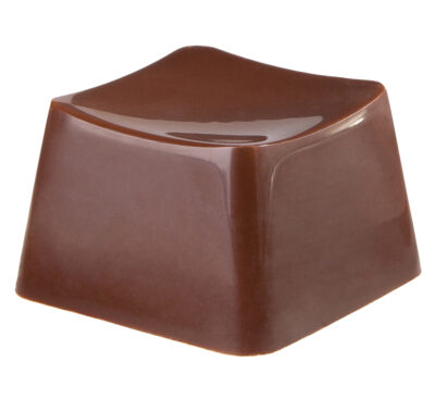 Chocolate World Frame Moulds - CW1749 - Keyboard Key - 12gm - 27.5x27.5x16.5mm