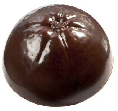 Chocolate World Frame Moulds - CW1750 - Half Orange - Akihiro Kakimoto - 9.5gm - 30x30x16mm
