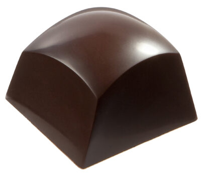 Chocolate World Frame Moulds - CW1753 - Round Cube - Ruth Hinks - 11gm - 27x27x19mm