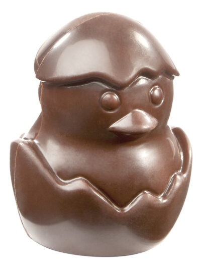 Chocolate World Frame Moulds - CW1786 - Chick From Egg - 13gm - 33x26.5x13mm