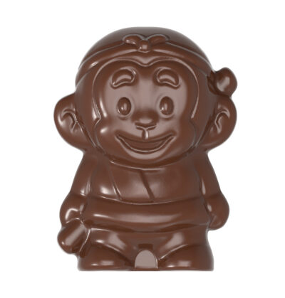 Chocolate World Frame Moulds - CW1856 - Monkey - Sunwukong - 25gm - 48x37x12.5mm