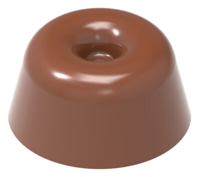 Chocolate World Frame Moulds - CW1857 - The Volcano - Dutch Pastry Team - 9.5gm - 29x29x15mm