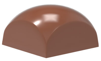Chocolate World Frame Moulds - CW1865 - Square Sphere - Alexandre Bourdeaux - 9gm - 25.5x25.5x15mm