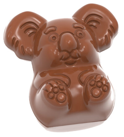 Chocolate World Frame Moulds - CW1879 - Koala - 16.5gm - 37x35x14mm